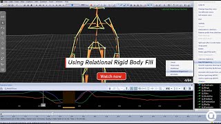 QTM 2021 Feature 5  Using Relational Rigid Body Fill [upl. by Ahseel]