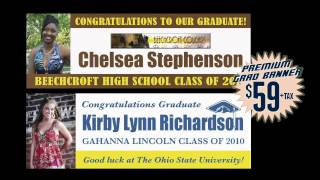 Graduation Banners Columbus [upl. by Suiramad116]