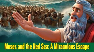 Moses and the Red Sea A Miraculous Escape  Animated Bible Story [upl. by Prestige744]