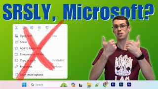 Fix Windows 11s ANNOYING Right Click Menu How To Always Show 7ZipApps Without quotShow More Optionsquot [upl. by Ehtyaf]