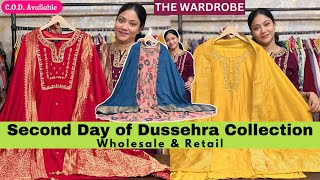 Part 2  Durga Pooja Special Edition  Premium Festive Collection  The Wardrobe [upl. by Ahsla]