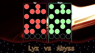 osumania Lyz vs Abyss  ★80 GreenEyed Jealousy x115 [upl. by Nonnac]