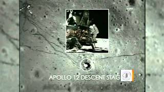 The Early Show  Pictures show Apollo footprints tracks on moon [upl. by Eatnahc]