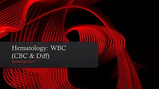 Hematology Basics CBC and Diff the WBC [upl. by Dami]