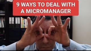 HOW TO DEAL WITH A MICROMANAGER – TOXIC BOSS [upl. by Aettam143]