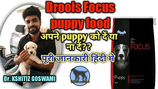 FOCUS PUPPY STARTER FOOD REVIEW । pedigree vs focus start food comparison। best puppy starter food [upl. by Flss]