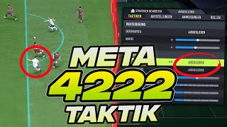 FIFA 22 4222 Meta Formation 🦁 Taktik amp Gameplay nach dem Patch [upl. by Ahsiekahs]