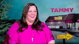 Tammy star Melissa McCarthy talks about her days as drag queen inspired Miss Y [upl. by Lemraj]