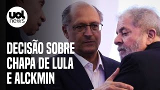 Chapa LulaAlckmin decisão sobre aliança para 2022 sai até o mês que vem [upl. by Enelyad753]