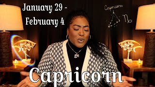 CAPRICORN  “Prepare Yourself For What Im About To Tell Youquot ✵ JANUARY 29 – FEBRUARY 4 ✵ Tarot [upl. by Eanar]