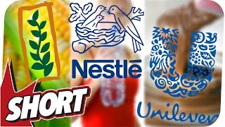 Diese Firmen bestimmen heimlich unser Leben Monsanto Nestlé und Unilever [upl. by Einnal955]