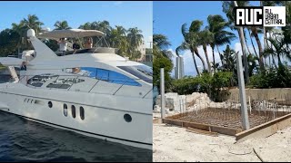 Rick Ross Buys Yacht amp Shows The Progress Of His 28M Mansion Being Built After Return From Canada [upl. by Crow]