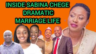 MEET SABINA CHEGE HUSBAND WHO WEDDED HER AS SECOND WIFE AND HER PAST DRAMATIC MARRIAGE TO AN MP [upl. by Ahsiem]