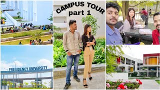 Presidency University Bangalore Campus Tour  Part 1  presidencyuniversity campustour [upl. by Aehsel]