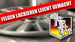 Felgen Lackieren leicht gemacht [upl. by Ackerman146]