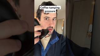 Coffee tamping pressure for espresso How hard to tamp [upl. by Dupin359]