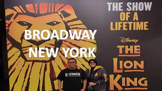 Broadway Show Lion King New York USA 2024 [upl. by Eleni]