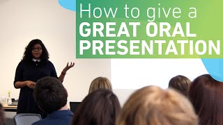 How to give a great oral presentation [upl. by Aiasi969]