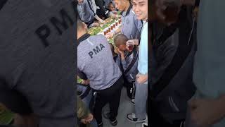 Boodle fight with PMA Cadets [upl. by Ardnod]