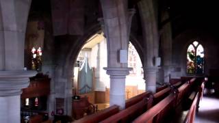 Interior Old Parish Church Peebles Scottish Borders Scotland [upl. by Daloris]