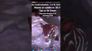 Baby Chalicotherium  breeding chalicotherium ark  ark shorts shortsfeed [upl. by Coleen]