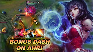 Playing Ahri with the Forbidden Item Rocketbelt [upl. by Aniraad]