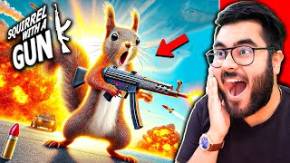 😂 SQUIRREL SIMULATOR 😂  Dabangg Gilhari Funny Moments 😂 Hitesh KS [upl. by Nichole]