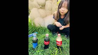 🧪Ментос туршилт Pepsi VS Cola VS Vibez experiment [upl. by Herwin]