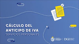 Videotutorial sobre el Cálculo del anticipo de IVA Servicios Personales [upl. by Elo]