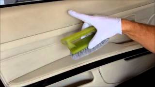 Car leather cleaning BMW [upl. by Sophie]