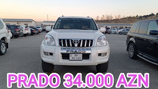 Toyota Prado 2008 Mator 27 benzinQiymeti 34000 AZN Badamdar maşin bazarı pradotoyota [upl. by Eidnahs]