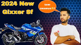 2024 New suzuki Gixxer SF Full ReviewBetter than yamaha R15 [upl. by Adlei255]