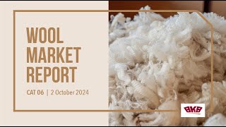 BKB Wool Market Report CAT 06  2 October 2024 [upl. by Bullough]