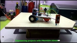 Edge Avoiding Robot without microcontroller  Tutorial 27 [upl. by Inaffets]