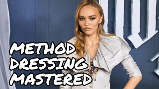 LilyRose Depp Does Method Dressing Right at ‘Nosferatu’ London Premiere [upl. by Inattyrb181]