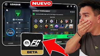 HOY SALE LA BETA DEL FC MOBILE  NUEVO MODO DE JUEGO [upl. by Lertram]