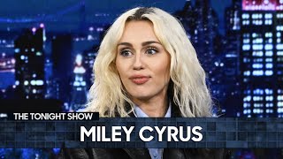 Miley Cyrus Teases Her StarStudded New Years Eve Special with Dolly Parton  The Tonight Show [upl. by Piane870]