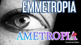 Emmetropia amp Ametropia in tamil [upl. by Golter]