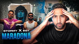 STORMY ELGrandetoto  MARADONA REMIX REACTION [upl. by Dina]