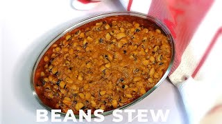 GHANAIAN BEANS STEW  RED RED RECIPE [upl. by Redna14]