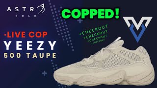 How to Setup Yeezy Supply on Velox Tutorial  Live Cop  Yeezy 500 Taupe Light 2021 Tips and Tricks [upl. by Tullius]