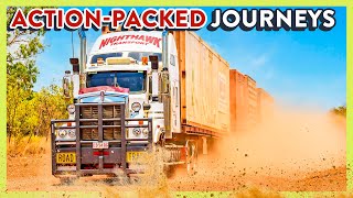 ActionPacked Trucking Journeys  ONE HOUR of Outback Truckers [upl. by Luedtke]