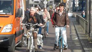 8 to 80 people of all ages cycling in the Netherlands 153 [upl. by Ruenhs]