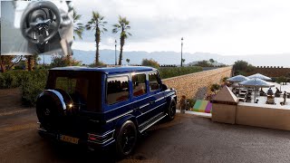 Mercedes Benz G Wagon AMG Forza Horizon 5 Thrustmaster [upl. by Ainoet]