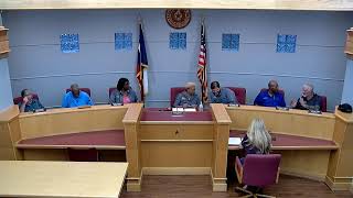 Crockett City Council Meeting  10142024 [upl. by Teague]