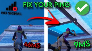 5 Methods To Reduce Your Ping In Fortnite [upl. by Nawrocki]