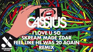 Cassius  I Love U So Skream Made Zdar Feel Like He Was 20 Again Remix Official Audio [upl. by Fabrin838]