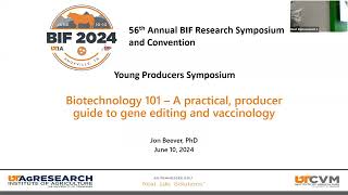 2024 Young Producer Symposium  Biotechnology 101 [upl. by Lori]