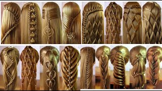 Beautiful hairstyles simple hairstyles and open hairstyles [upl. by Ettevi]