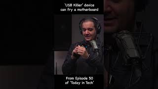 How the USB KIller tool can fry a computers motherboard [upl. by Lemmor]